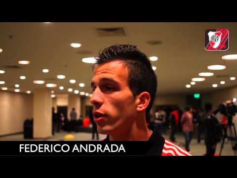 Andrada: "Es muy lindo tener de técnico a Ramón"