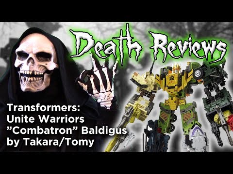 Death Reviews: Baldigus Box Set - Unite Warriors - Takara/Tomy