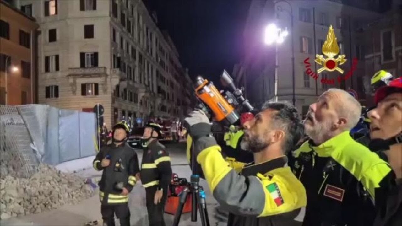 Crollo Torre dei Conti, strumentazione per rilevamento di movimento per salvare gli operai