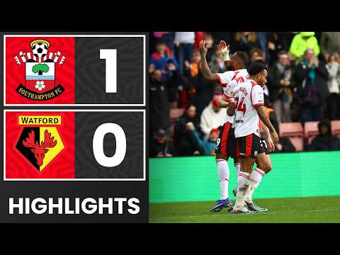 LARIN ON HIS DEBUT 😍 | Southampton 1-0 Watford | Highlights