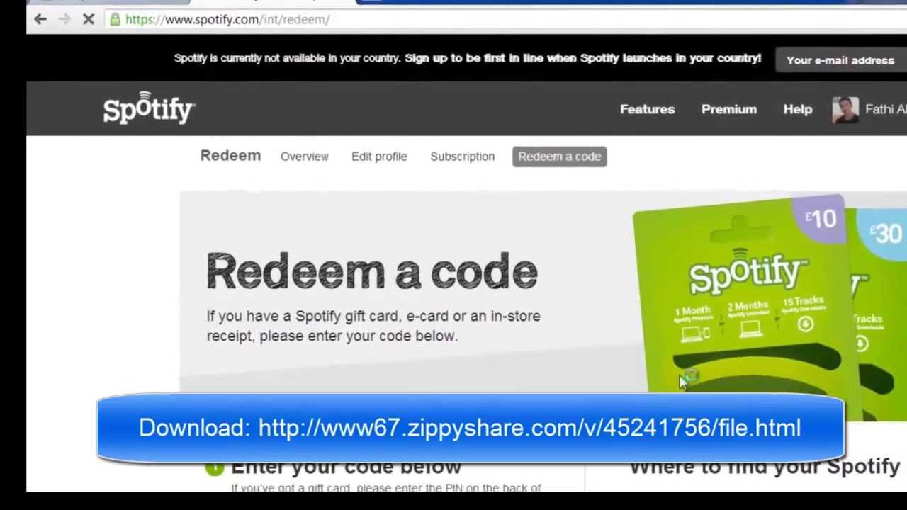 Spotify Premium Code Generator - Free Spotify Premium Codes {UPDATED}