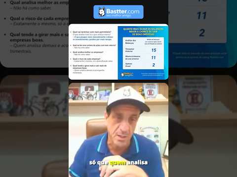 QUAL O NÍVEL DE ANÁLISES DE EMPRESAS? #ações #bolsadevalores #investimentos