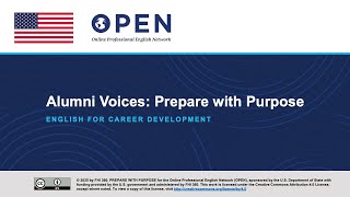 Alumni Voices: Prepare with Purpose