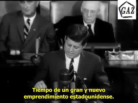 Presidente Kennedy propone ir a la Luna ante el Congreso de EEUU (1961)