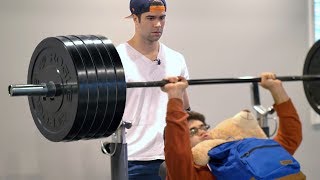 When Your Little Brother Lifts Way More Than You...