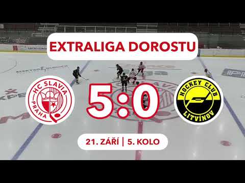 Extraliga dorostu, 5. kolo: HC Slavia Praha – HC Litvínov 5:0