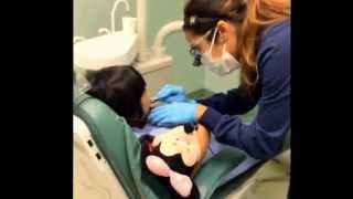 preview picture of video 'Julianna's first dentist appointment! :-) ❤️Good job my little princess!'