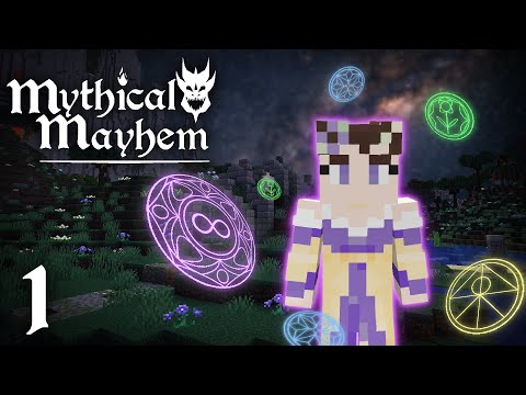 Magic in Minecraft  |  Mythical Mayhem  |  Ep. 1