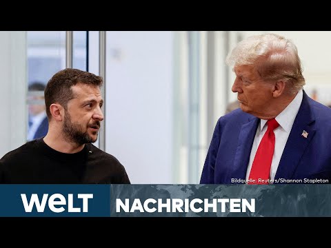 UKRAINE-KRIEG: "Es braucht zwei für einen Tango" – Trump trifft sich mit Selenskyj | WELT STREAM