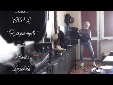 Grzeszne myśli  - cover Jolanta Dziekoła