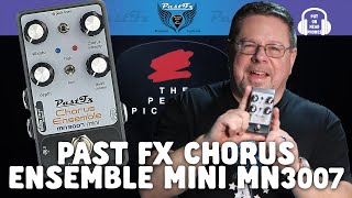 Video thumbnail for PAST FX CHORUS ENSEMBLE MINI MN3007 by The Pedal Picassos