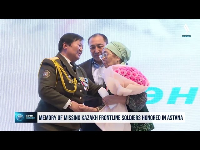 Astana'da savaş sırasında kaybolan Kazakistanlılar anıldı