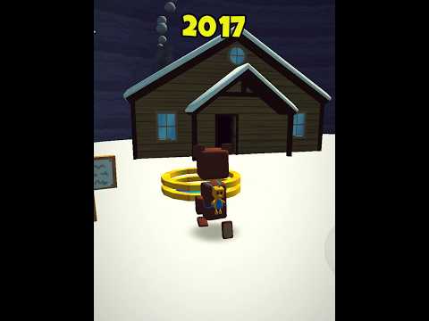 Super Bear Adventure Multiplayer 2025 vs 2017 Old Snow Valley ❄️