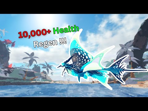 KOSing as the Creature with the BEST Health Regen! || Creatures Of Sonaria