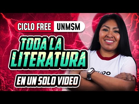 Toda la literatura 📚 EN UNA CLASE [CICLO FREE]