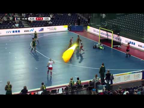 Australia vs Czech Republic   Highlights Women s Indoor Hockey World Cup 2015 Germany Quarter Final