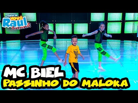 MC BIEL cantou e dançou "Passinho dos Malokas" | FUNKEIRINHOS | VOVÔ RAUL GIL