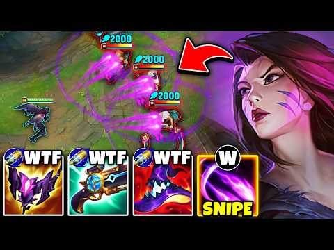 This was the best game of Sniper Kai'Sa ever on this channel... (2000 DAMAGE SNIPES)