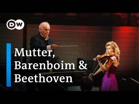 Anne-Sophie Mutter and Daniel Barenboim play Beethoven in Berlin
