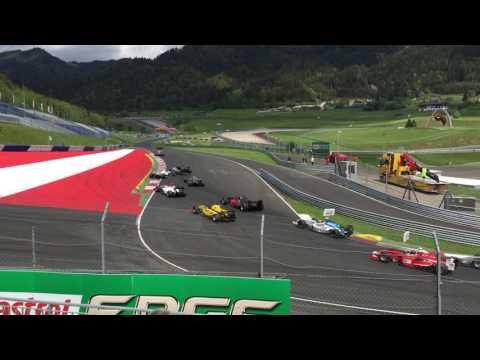 BOSS GP Startcrash am Red Bull Ring 2016