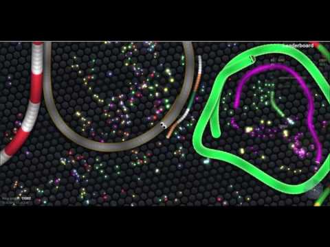 Slither io Best Defense [World Record]