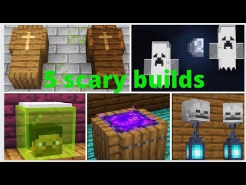 Smart Gamer 07 - 5 scary builds in minecraft,five ideas for scary builds hack in Minecraft!