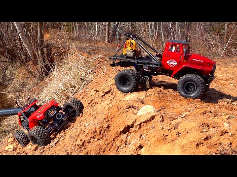 TRiPLE THREAT - Offroad Vehicle Recoveries - "DUAL-cifer" Tow Truck | RC ADVENTURES