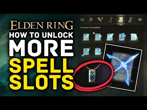 Elden Ring | How to Unlock MORE SPELL SLOTS + 6 Memory Stone Locations