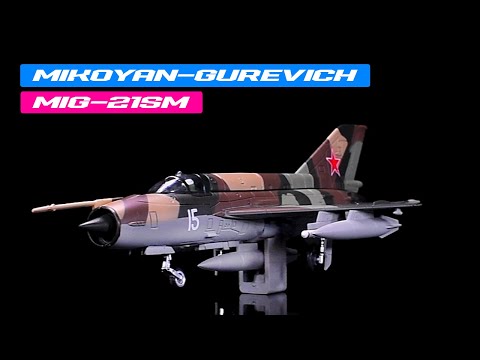 Mikoyan-Gurevich MiG-21SM Fishbed-J Fighter Aircraft "Soviet Air Force" 1/72 Diecast Model Airplane