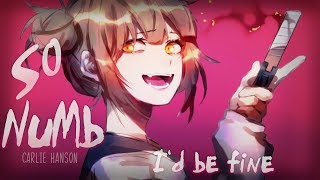 Nightcore ↬ Numb [lyrics]