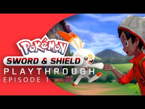 Pokemon Sword and Shield Playthrough Part 1 - The Freshest Trainer in Galar!