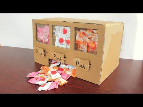 How to Make MULTI Candy Vending Machine at Home - DIY Candy Vending Machine Video