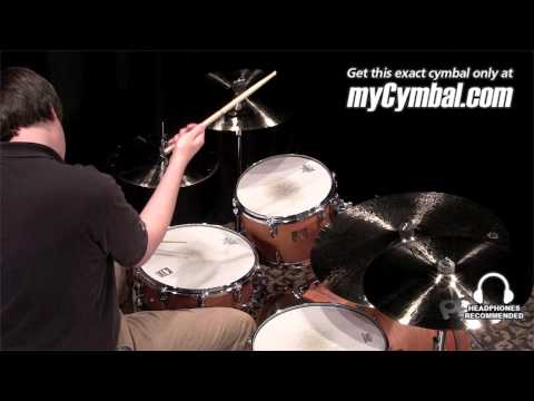 Meinl 18" Byzance Brilliant Medium Thin Crash Cymbal (B18MTC-B-1021113Z)