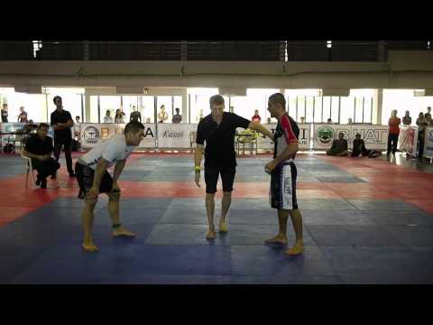 2010 FBT Thailand Open: NO-GI Adult Elite Absolute Final / Dan Simmler VS Rodrigo Caporal