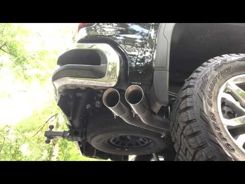 2019 GMC Sierra 5.3L stainless works redline exhaust