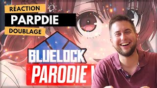 Je réagie à mon doublage sur la Parodie Anime Blue Lock | Aiden Le Bro