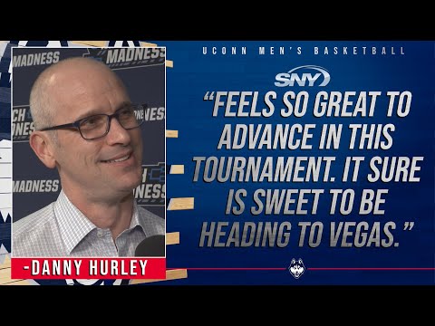 Danny Hurley breaks down UConn's second round victory over St. Mary's | UConn Post Game | SNY