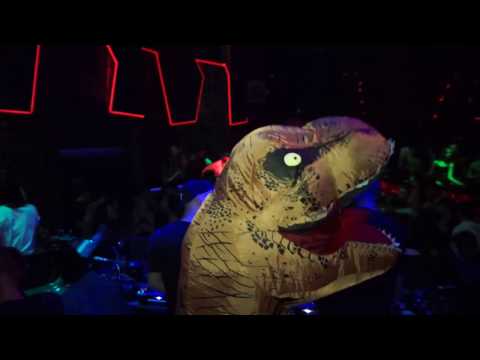 Dino the T-Rex goes clubbing @ BLAST / JENIA & MR. STYLES by ACE2ACE