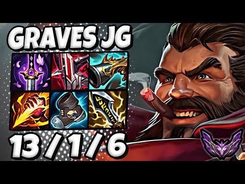 Graves vs Viego [ Jungle ] Lol Korea Master Patch 14.6 ✅