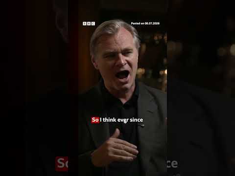 Christopher Nolan on whether cinema is really 'dying'. #TheOdyssey #Film #BBCNews