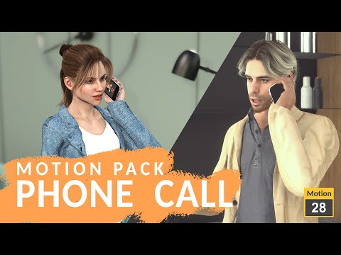 Make a phone call pack - iClone/Motion - Reallusion Content Store