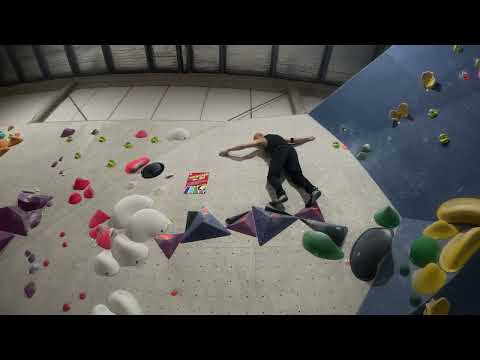 Black slab boulder problem (2022-10-17)