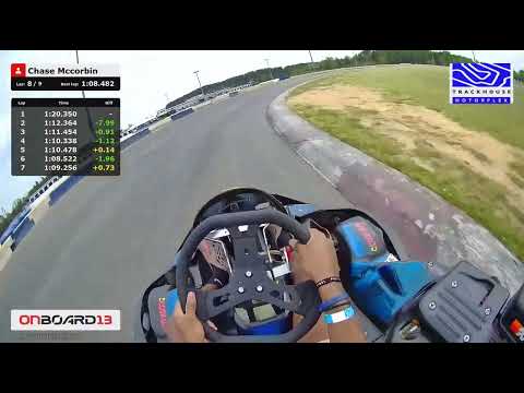 OnBoard13 - One of the best laps of Trackhouse Motorplex, Mooresville, North Carolina, US