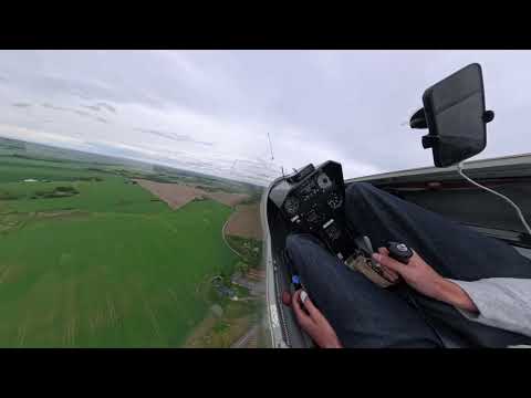 First Outlanding Grob 102 Astir CS #gliding
