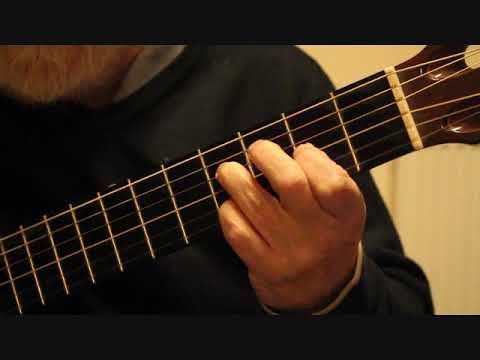 STUDY in E MINOR by Fernando Sor guitar tutorial  Part Seven