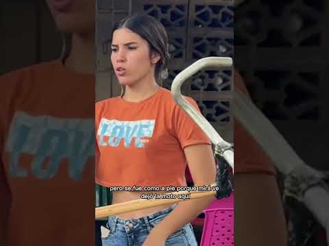 Amor la suegra dejó su moto 🤣