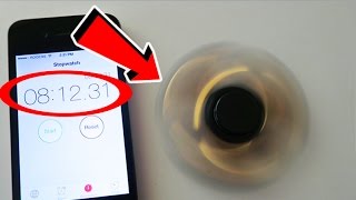 HOW TO MAKE A FIDGET SPINNER GO FASTER! (FIDGET SPINNER HACKS)