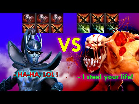 LIFESTEALER VS PHANTOM ASSASSIN 1vs1 3x Butterfly, 3x Skull basher