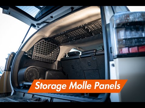 5th Gen 4Runner Storage Molle Panel Install - Rago Fabrication