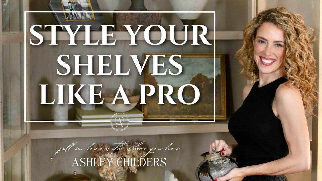 5 EASY Interior Designer Tips for Decorating Shelves Like a Pro